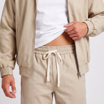KZZ Men's two-piece street casual plaid tracksuit