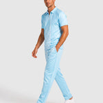 KZZ Men's Two-Piece Casual Sportswear Set