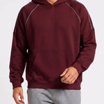KZZ Men's Casual Outdoor Urban Street Hooded Pullover