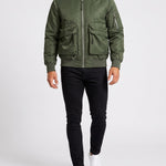 KZZ Men's loose-fitting work jacket