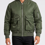 KZZ Men's loose-fitting work jacket