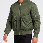 KZZ Men's loose-fitting work jacket