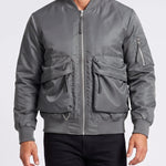 KZZ Men's loose-fitting work jacket