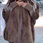 Glenda | Statement Faux Fur Hooded Jacket