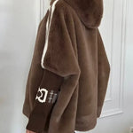 Glenda | Statement Faux Fur Hooded Jacket