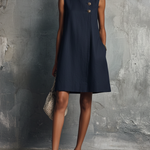 Margot | Linen Mini Dress