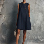Margaret | Elegant Sleeveless Mini Dress