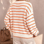 Mabel | Striped Knit Cardigan