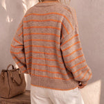 Mabel | Striped Knit Cardigan