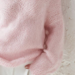 Urban-style Dual-strap Pink Sweater