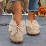 Charlotte | Bow Accent Comfort Loafers
