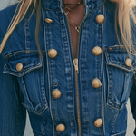 gold-zipper-fringed-denim-mini-dress