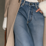 Elegant Vintage-Style Women’s Winter Blend Coat Featuring Asymmetric Fringe Detail