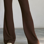 Fashionable Sporty Slim Fit Cargo Workwear Chocolate Knit Cotton Zip-up Jumpsuit