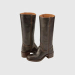 Brigida | LEATHER KNEE-HIGH BOOTS
