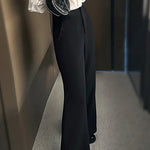 Margovil High Waist Bell Bottom Suit Pants