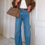 Jacket casual oversized long sleeve fashionable street style jacket
