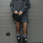 Knitted Two-Piece Skirt
