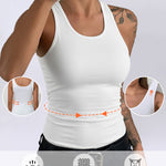 Women U-Neck Tummy Control Compression Tank Top Seamless Camisole Body Shaper Tanks for Women