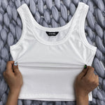 Scoop Neck Sleeveless Ribbed Tank Top Cami Tee Shirts