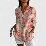 Heather | Chic Floral Elegance Blouse