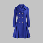 DAMI��� - Classy Double Button Long Sleeve Coat