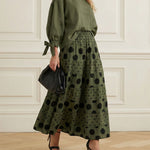 Long Sleeves Loose Asymmetric Solid Color Tied One-Shoulder Blouses&Shirts Tops