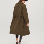 Nadorine Double-sided Cashmere Coat Long Loose Woolen Jacket
