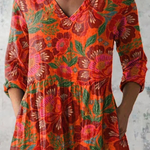 Amira | Long V-Neck Shirt