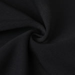 Zipper Fly High Waist Straight Leg Work Trousers Casual Elastic Back Waist Seam Front Business Pants
