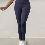 Winter Warm High Waisted Workout Athletic Leggings Tummy Control Butt Lifting Ultra Soft Thermal Lined Yoga Pants Women's Sportswear with Stacked Slit Pockets On Side