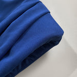 Round Neck Sleeveless Waist Ruched Slit Dress