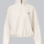 Stand Collar Zipper Design Casual Sweatshirt