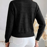 Women's Pearl Beaded Knit Cardigan Elegant Hollow Out Crop Sweater Casual Button Down Coat