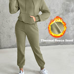 Argyle Textured Button Down Side Slit Long Sleeve Fleece Teddy Coat Hooded Jacket Warm Outwear