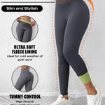 ChicMe ShapeLift Fleece Lined Active Pants Thick Soft Tummy Control Termal Warm Winter Shaping Pants