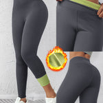 ChicMe ShapeLift Fleece Lined Active Pants Thick Soft Tummy Control Termal Warm Winter Shaping Pants