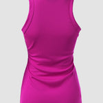 Eyelash Print Casual Tank Top