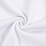 U-Neck Sleeveless Tank Top Bodysuits Slim Fit Ribbed Bodysuits