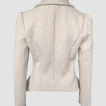 Shawl Collar Long Sleeve Cinched Waist Open Front Jacket Casual Flared Hem Cable Textured Jacquard Coat