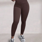 ChicMe ShapeLift Fleece Lined Active Pants Thick Soft Tummy Control Termal Warm Winter Shaping Pants
