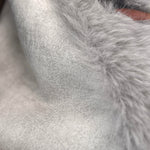 Turn-down Collar Long Sleeve Faux Fur Coat Jacket Casual Warm Fluffy Cropped Coat