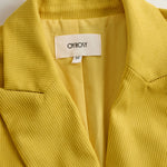 Retro Corduroy One-button Blazer