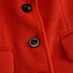 Lapel Single-breasted Leopard Print Coat