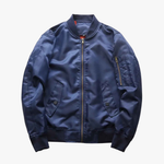Alden | Sleek Zip-Front Classic Bomber Jacket