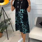 Shannon | Women's Short Sleeves Midi Dress