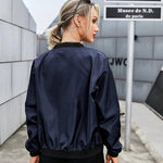 Nadorine Bomber Zip Up Windbreaker Jacket