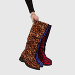 Violet | Leopard Mid-Calf Boots