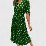 Verónica | Sophisticated Polka Dot Dress