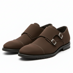 The Duke Suede Monk Strap Shoe